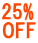 25% OFF