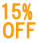 15% OFF