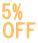 5% OFF